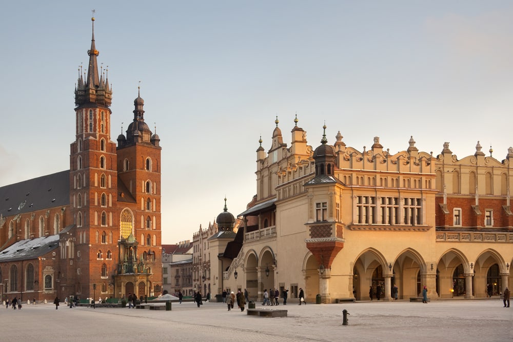 St. Mary Kirken - Krakow i Polen