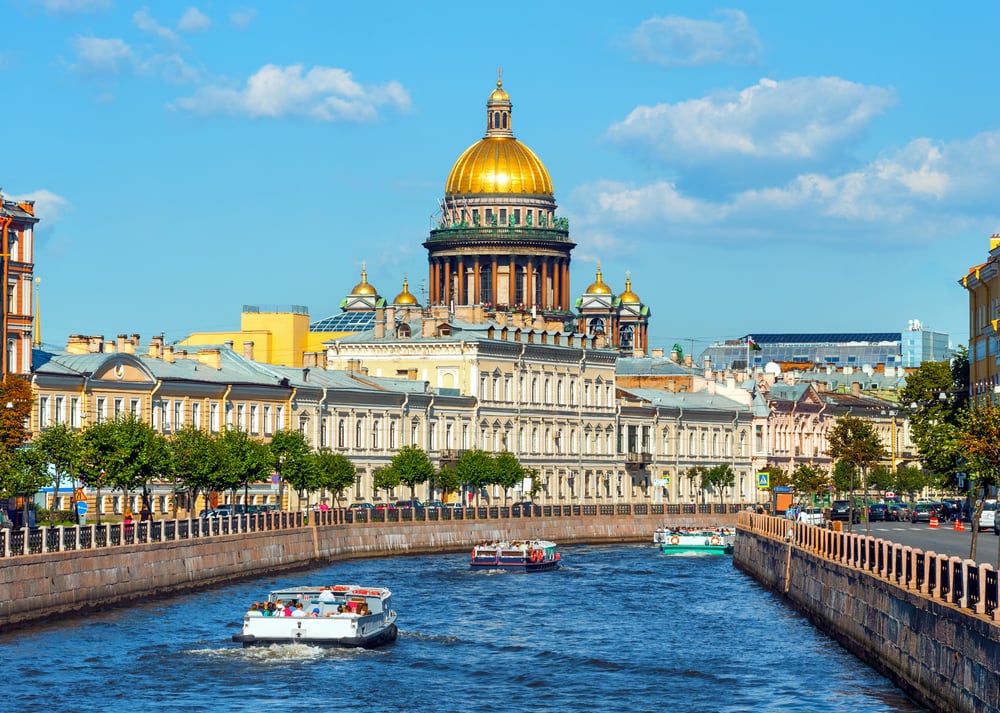 Sankt Isaac Katedralen - Sankt Petersborg i Rusland