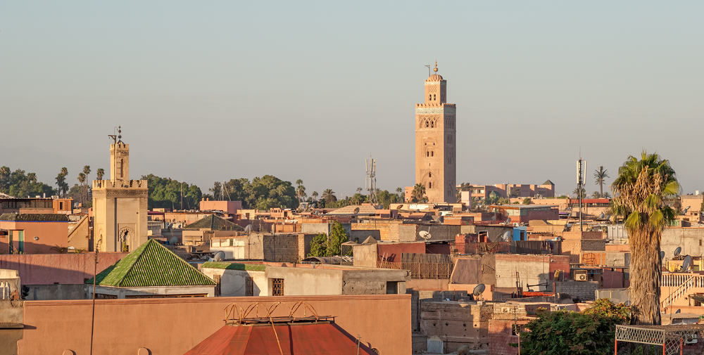 Marrakech i Marokko