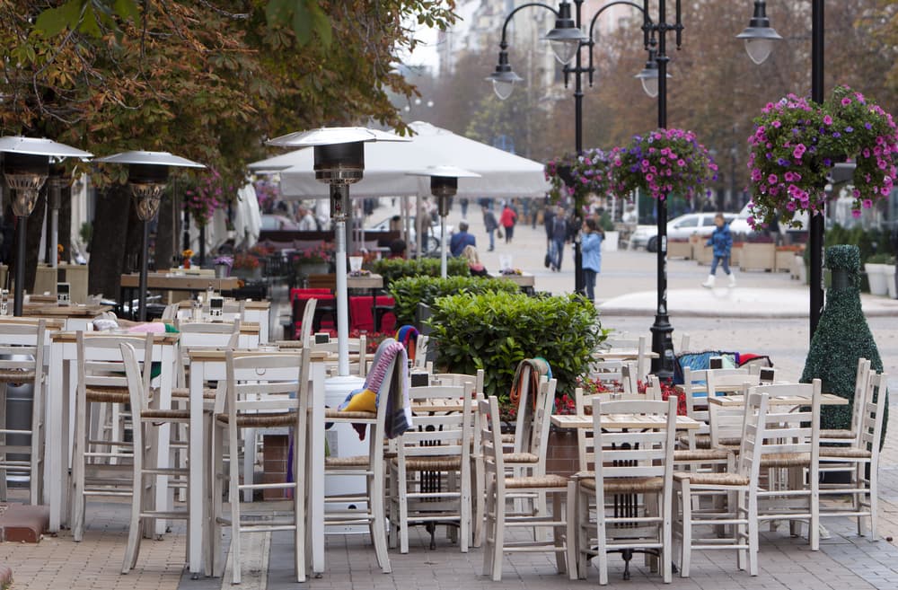 Café - Sofia i Bulgarien