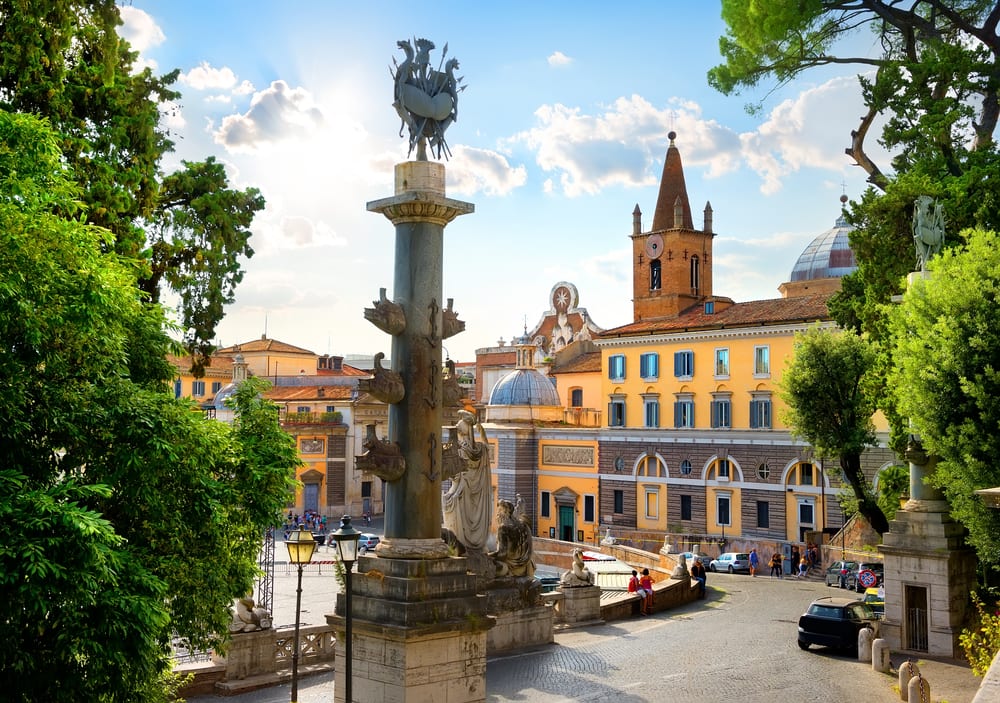 Piazza del Popolo - Rom i Italien