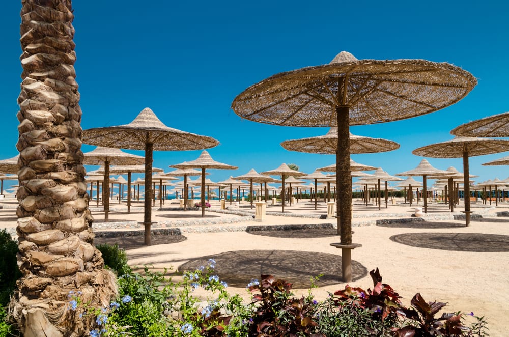 Strand - Hurghada i Egypten