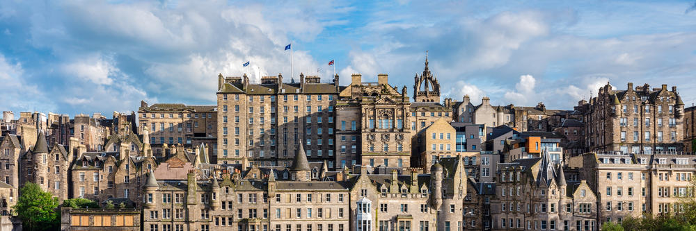 Den Gamle Bydel - Edinburgh i Skotland