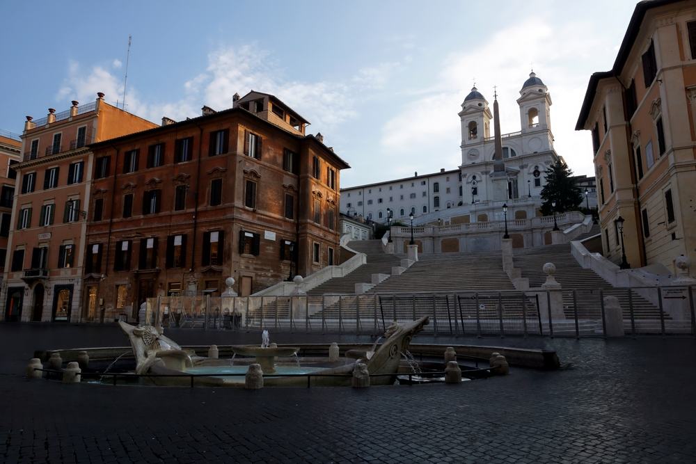 Den Spanske Trappe - Rom i Italien