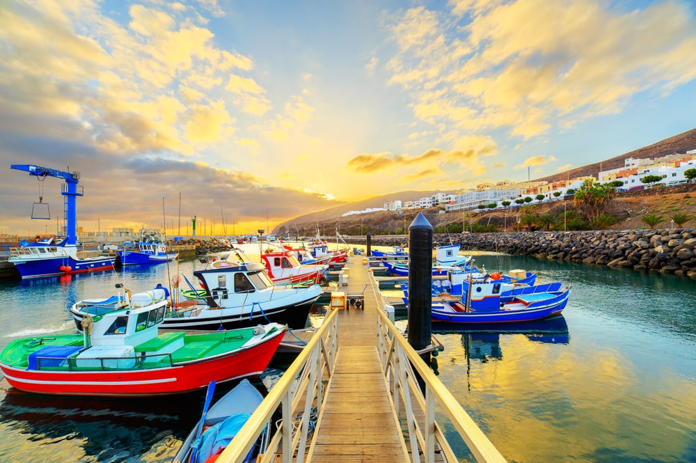Gran Tarajal - Fuerteventura i Spanien