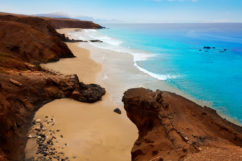 La Pared stranden - Fuerteventura i Spanien