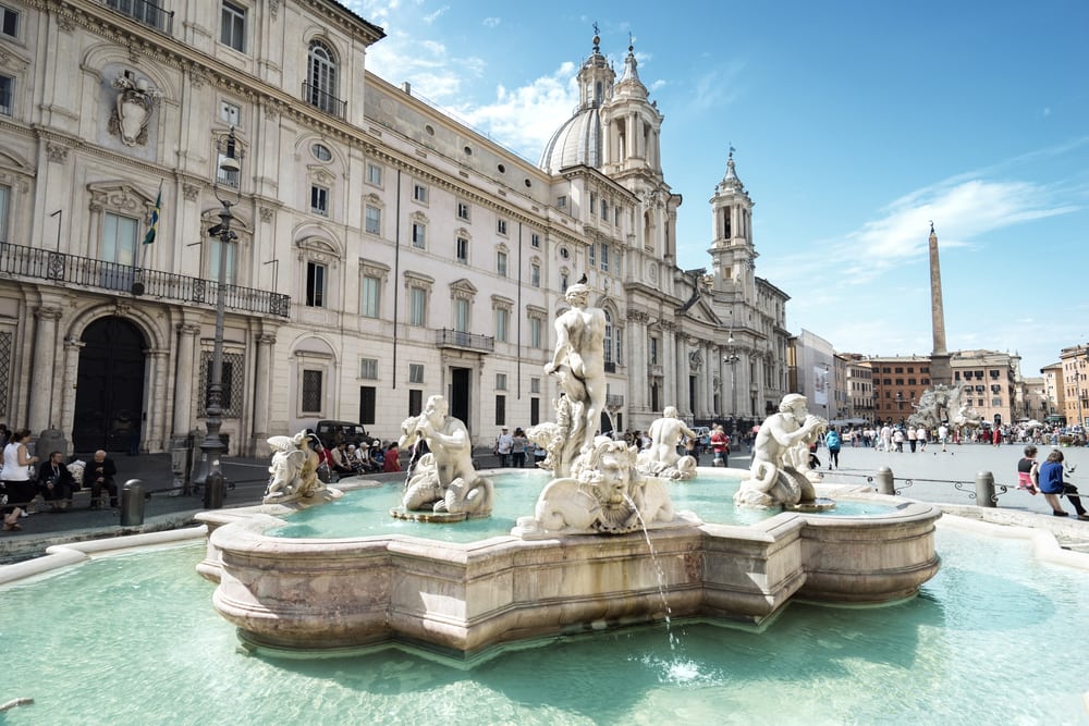 Piazza Navona - Rom i Italien