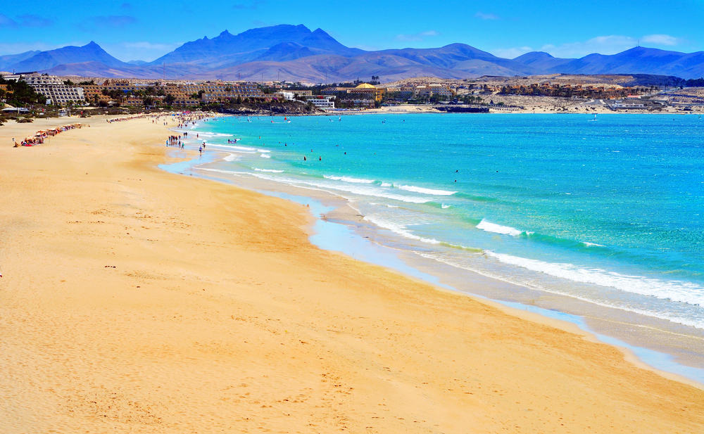 Playa Esmeralda - Fuerteventura i Spanien