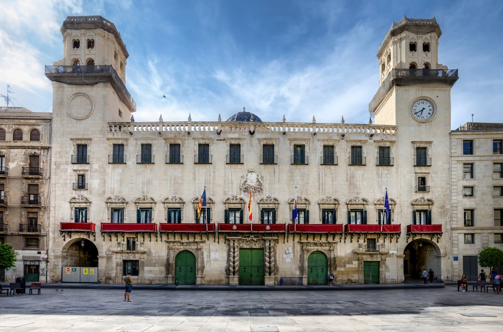 Rådhuset i Alicante - Spanien