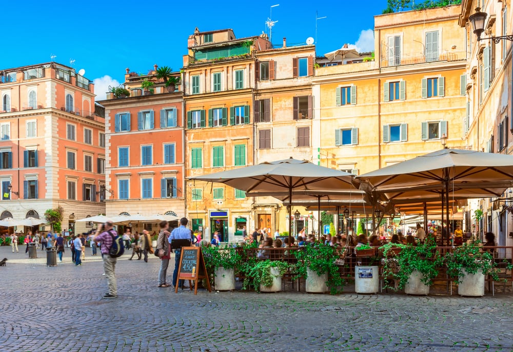 Santa Maria torvet - Rom i Italien