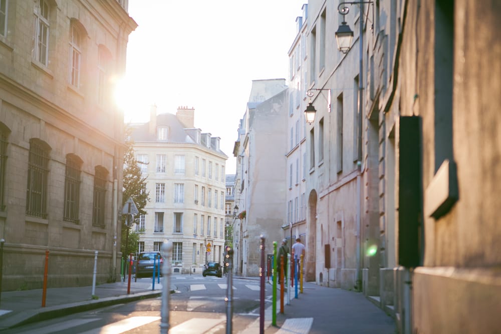 Solopgang i Paris