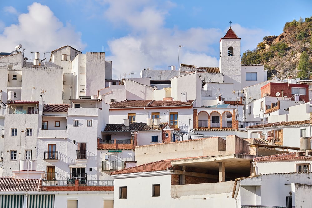 Tolox - Malaga i Spanien