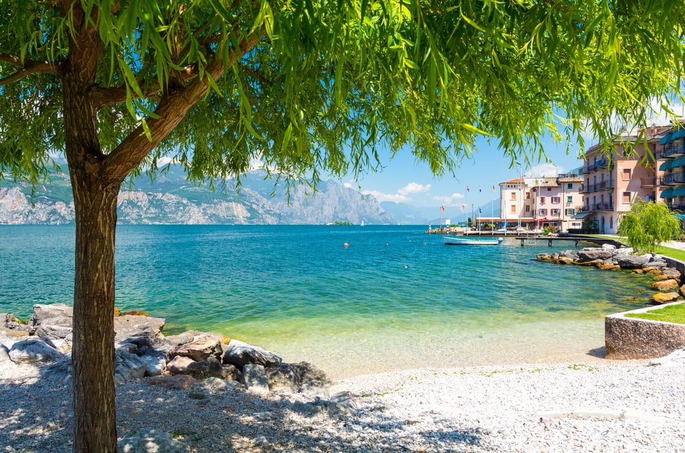 Gardasøen i Italien