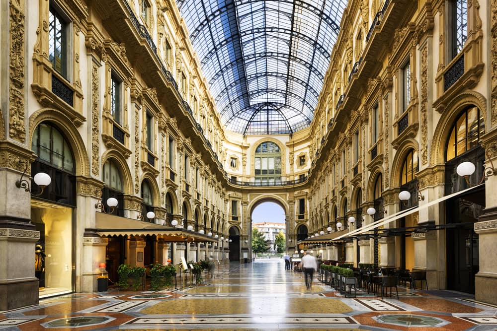 Galleria Vittorio Emanuele - Milano i Italien