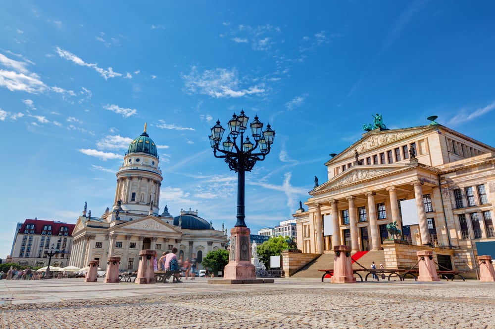 Gendarmenmarkt - Berlin i Tyskland