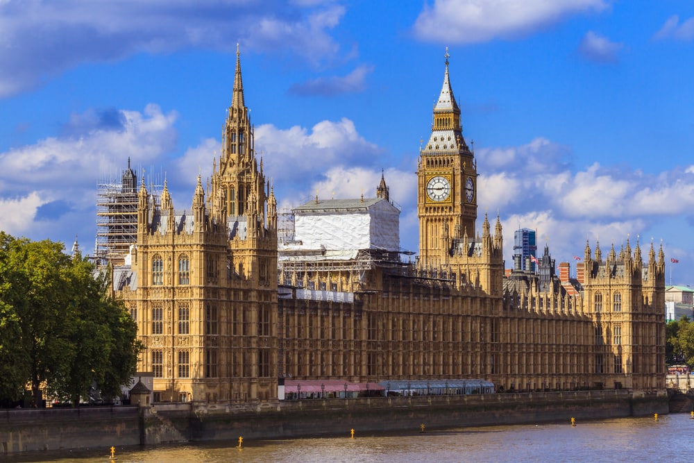Houses of Parliament - London i England