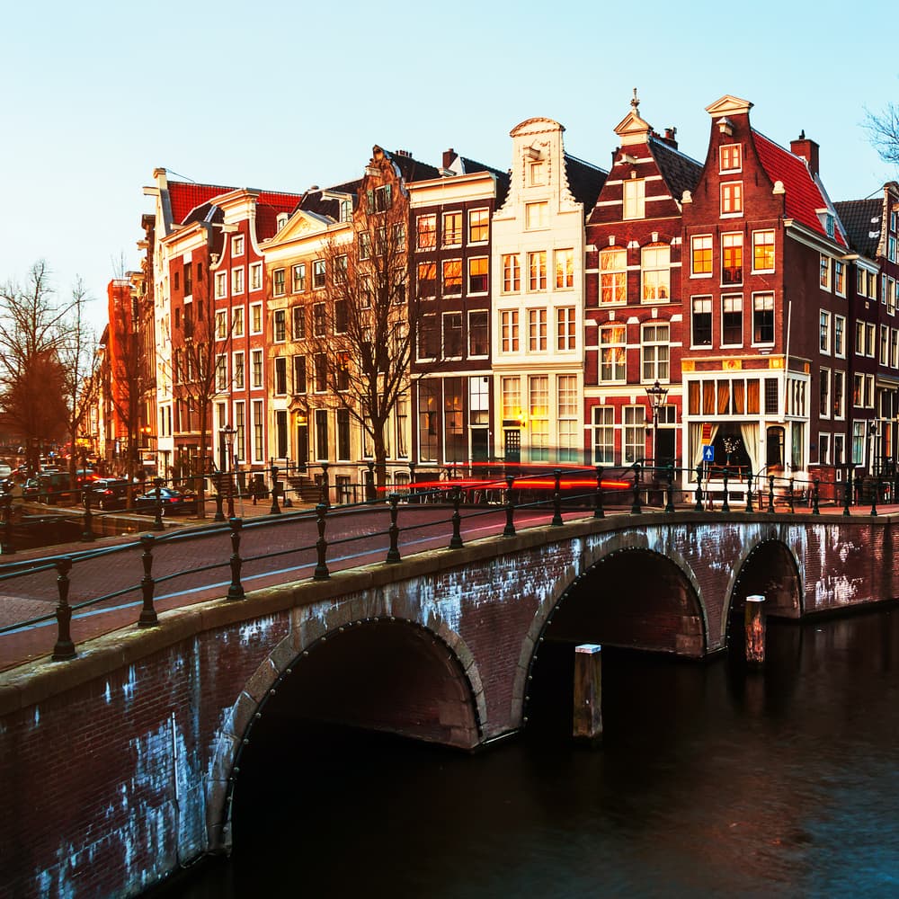 Keizersgracht - Amsterdam i Holland