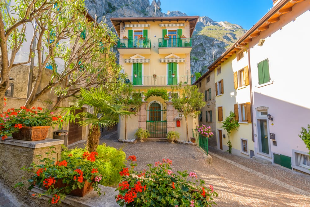 Limone - Gardasøen i Italien