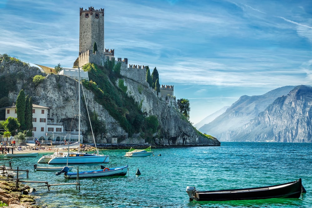 Malcesene - Gardasøen i Italien