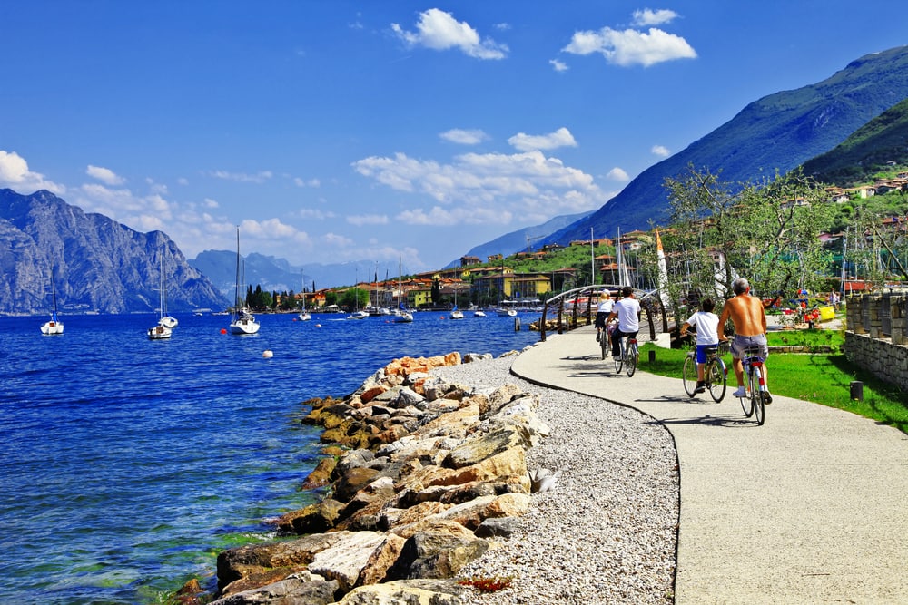 Malcesine - Gardasøen i Italien