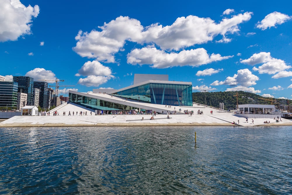 Operahuset i Oslo - Norge