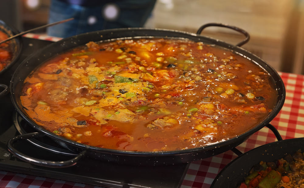 Paella - Barcelona i Spanien