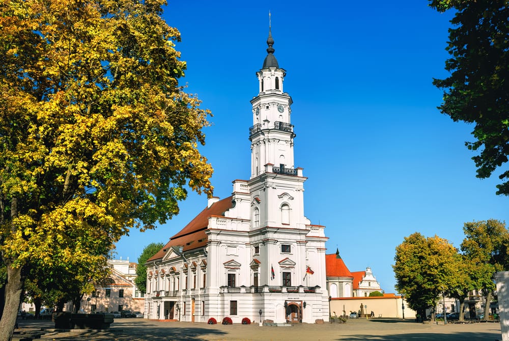 Rådhuset i Kaunas - Litauen