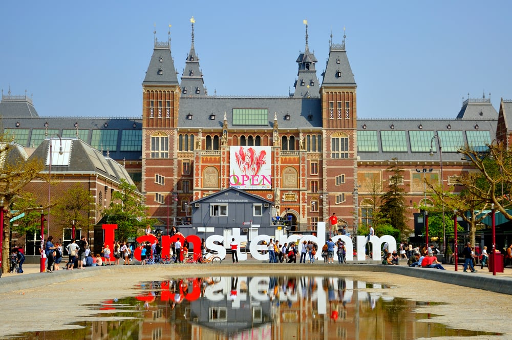 Rijks-museet - Amsterdam i Holland