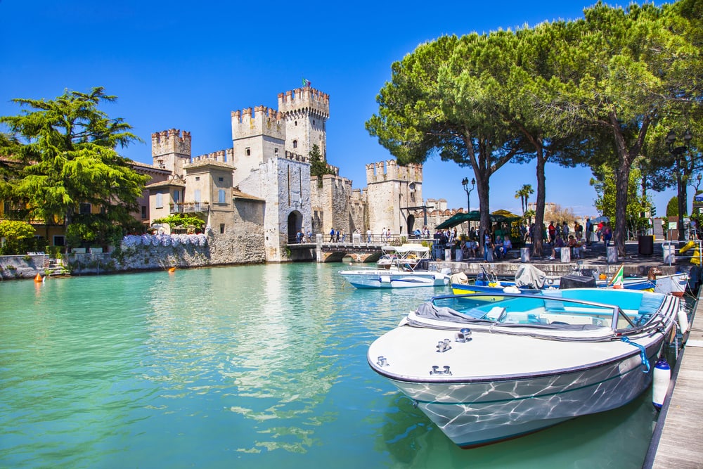 Sirmione - Gardasøen i Italien
