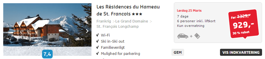 Skiferie i Frankrig
