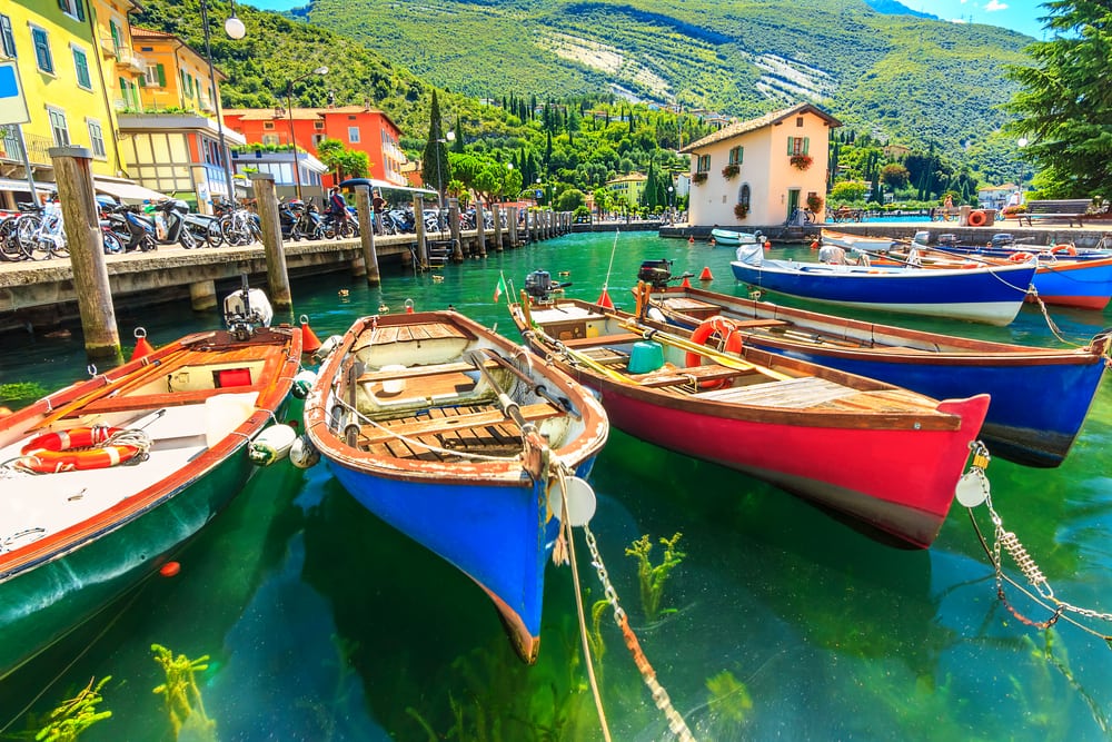 Torbole - Gardasøen i Italien