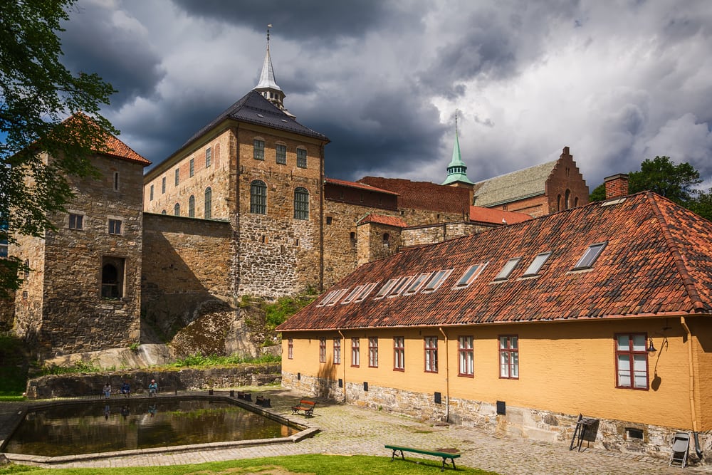 Akershus fortet - Oslo i Norge