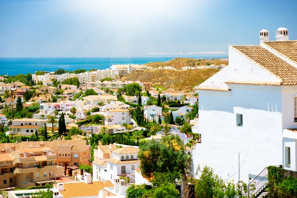 Benalmadena på Costa del Sol i Spanien