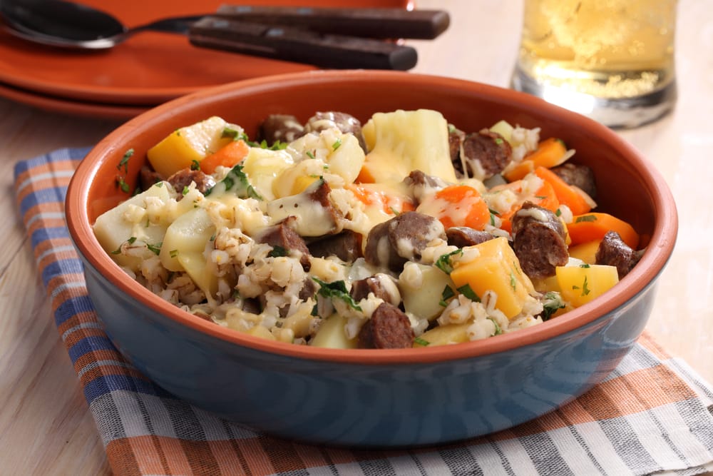 Dublin Coddle med ost og øl