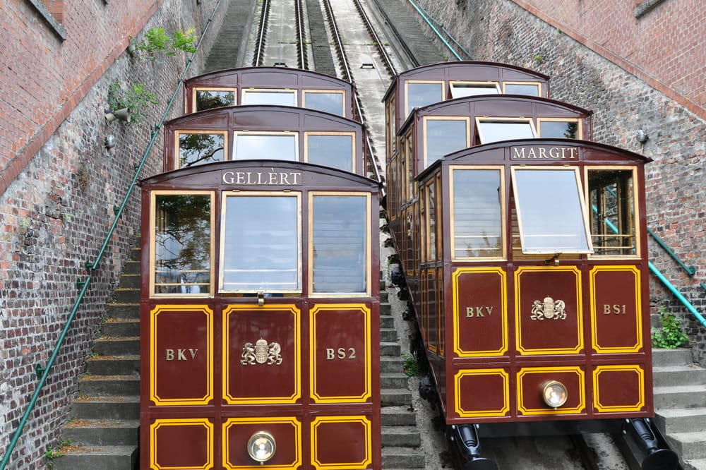 Kabelbane til Buda-slottet - Budapest i Ungarn