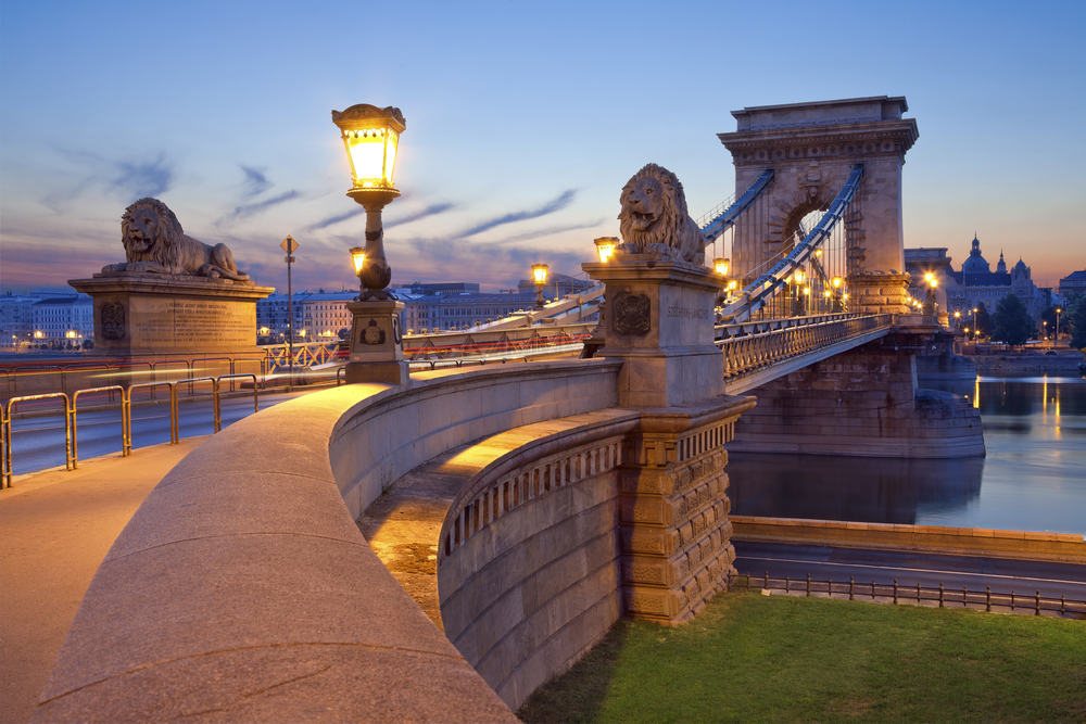Kædebroen - Budapest i Ungarn