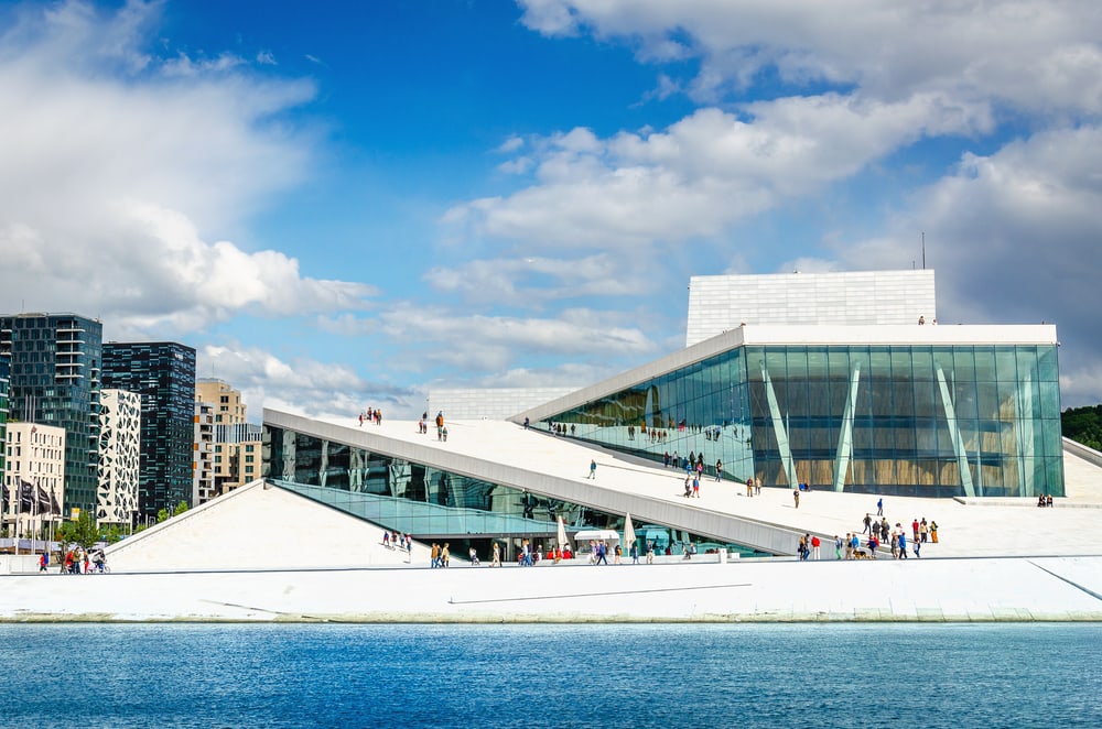 Operahuset i Oslo - Norge