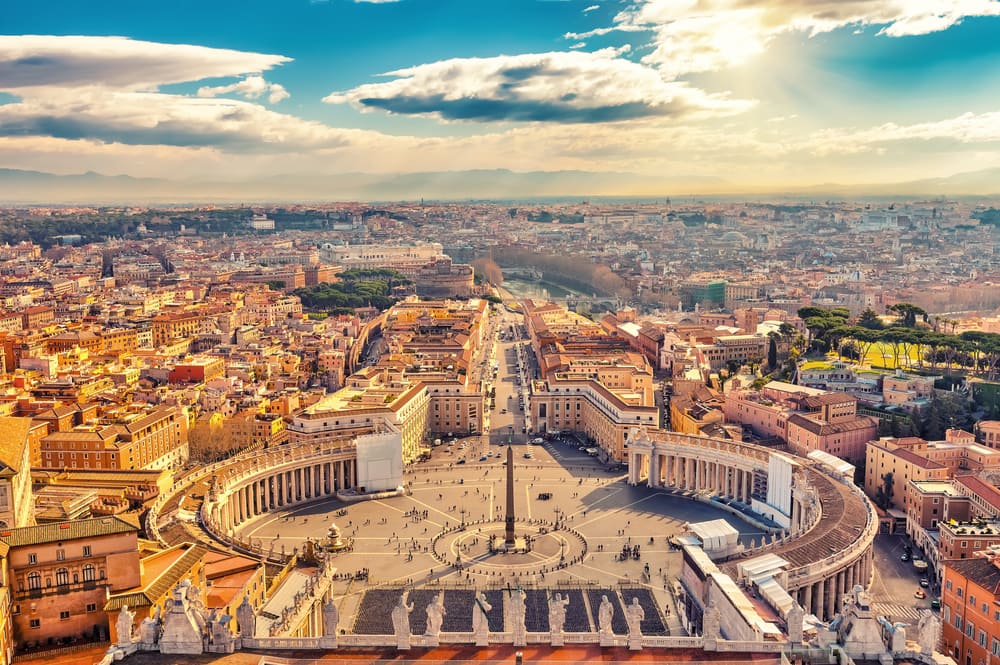 Peterspladsen - Rom i Italien