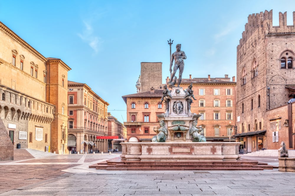 Piazza del Nettuno - Bologna i Italien