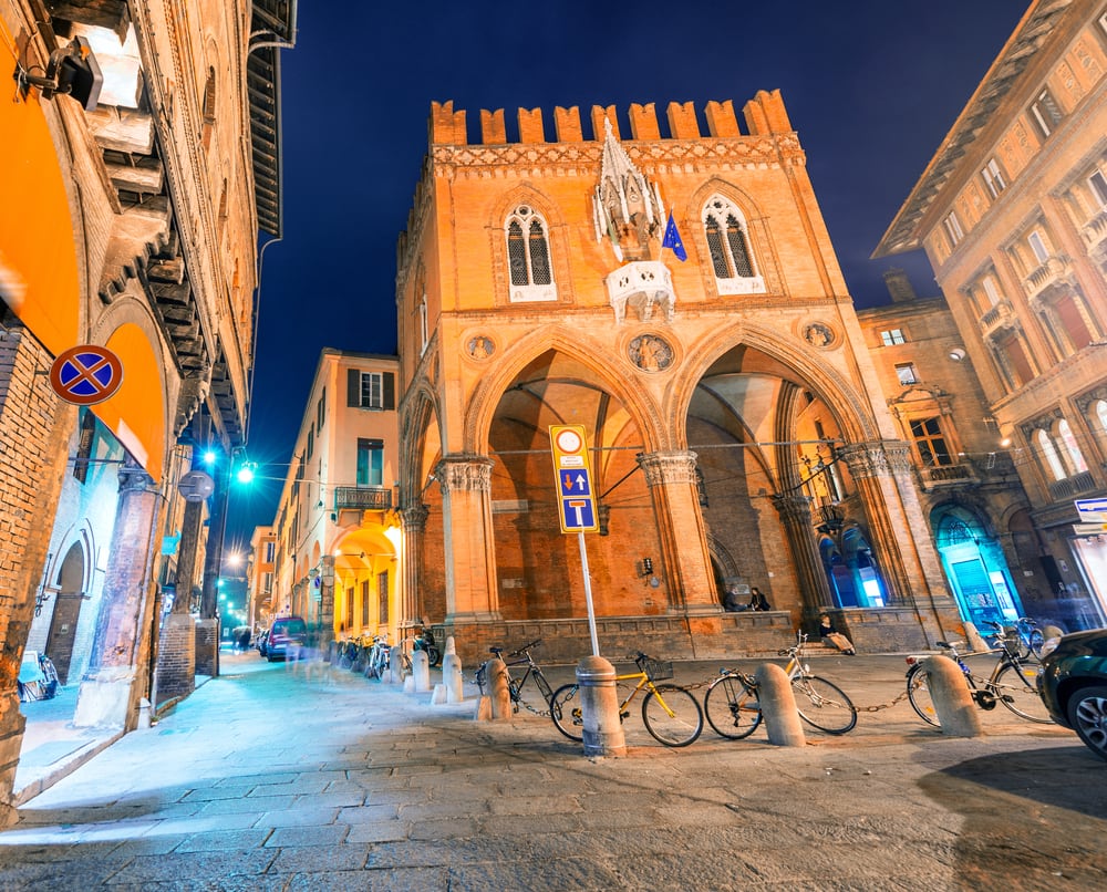 Piazza Maggiore - Bologna i Italien