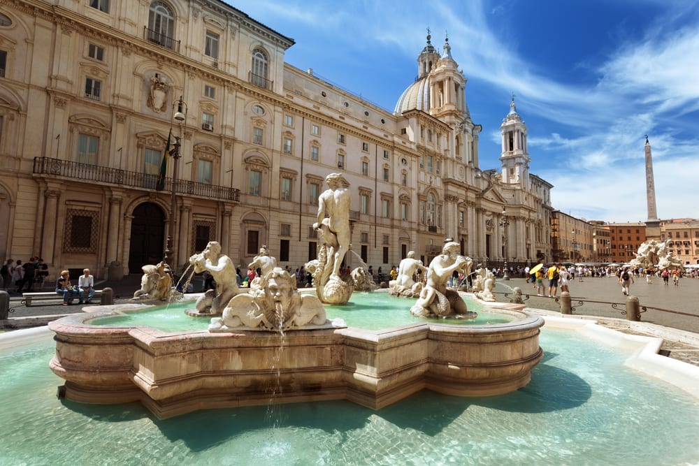 Piazza Navona - Rom i Italien