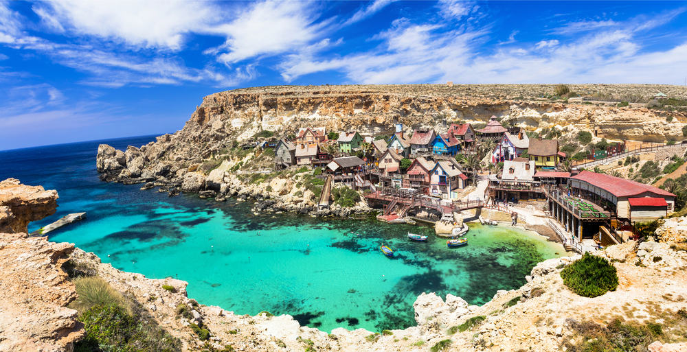 Popeye landsbyen - Malta i Spanien