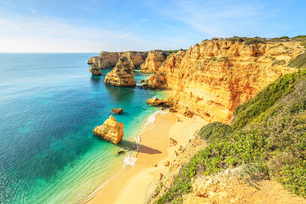 Praia da Rocha - Portimao i Portugal