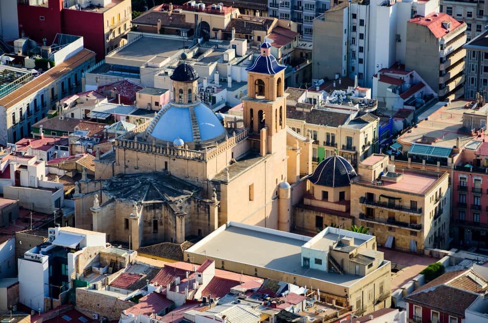 Saint Nicolas katedralen - Alicante i Spanien