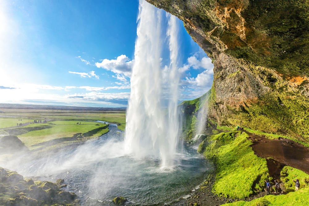 Seljalandsfoss vandfaldet - Island
