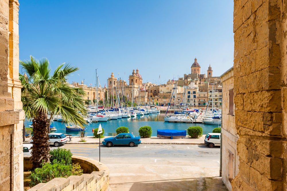 Senglea - Malta i Spanien
