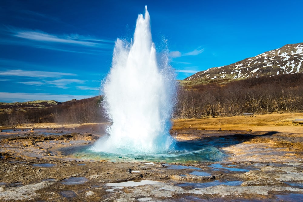 Strokkur gejseren - Island