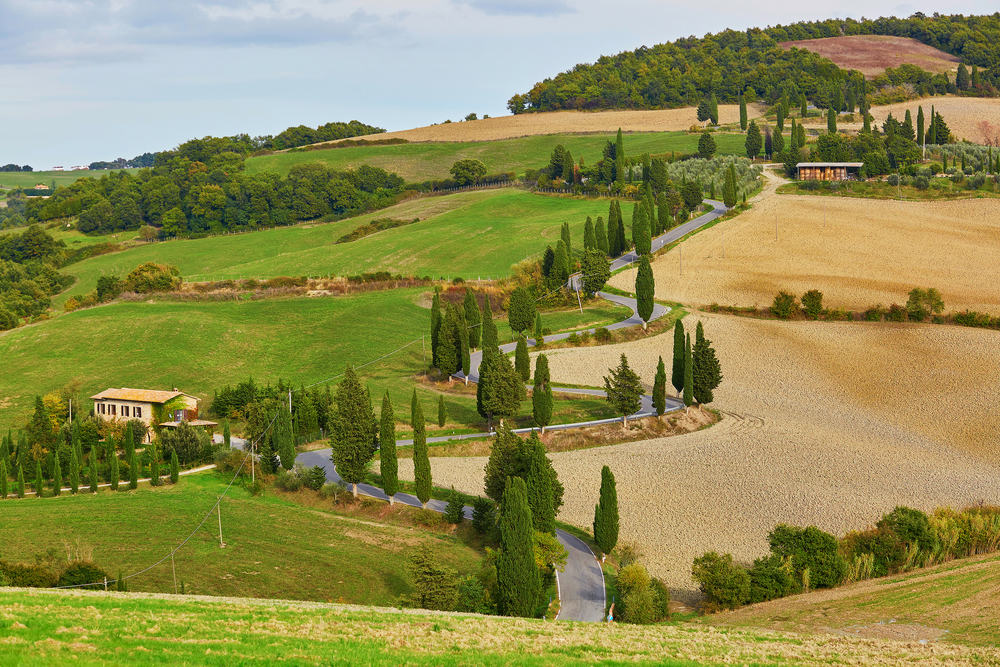 Val Dorcia - Toscana i Italien