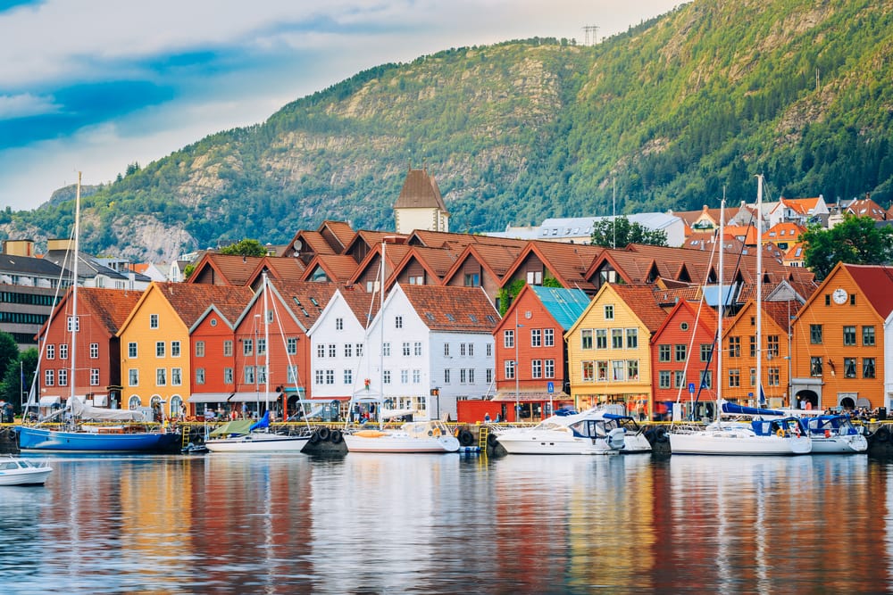Bergen i Norge