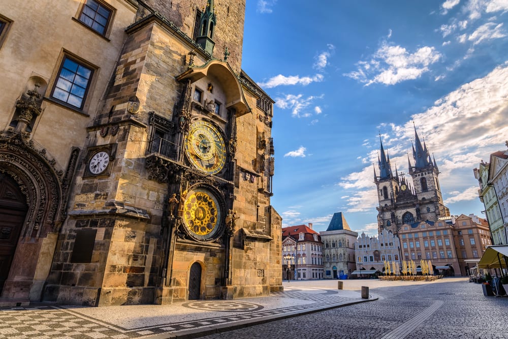 Det astronomiske ur - Prag i Tjekkiet